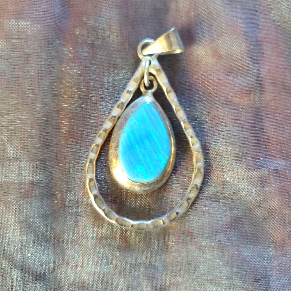 Fire Opal Pendent
